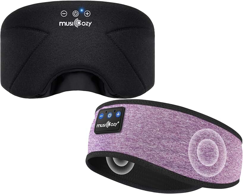 Wireless Sleep Headphones with Eye Mask and 14H Playtime
