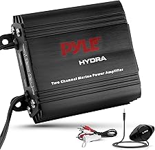 Waterproof 2-Channel Marine Amplifier for Boat Audio