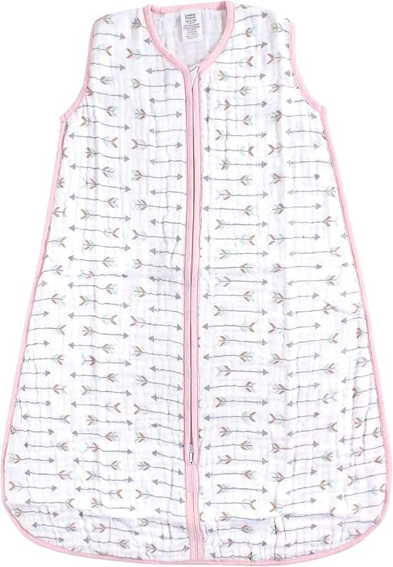 Unisex Baby Muslin Cotton Sleep Sack for 0-6 Months