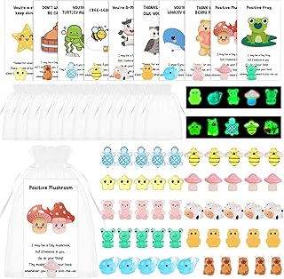 50 Employee Appreciation Gift Set with Resin Animals and Cards