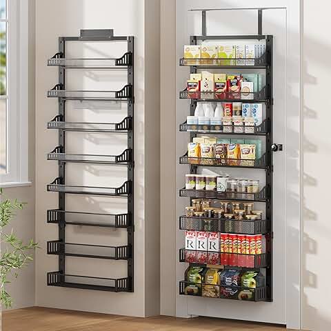 8-Tier Over-the-Door Pantry Organizer