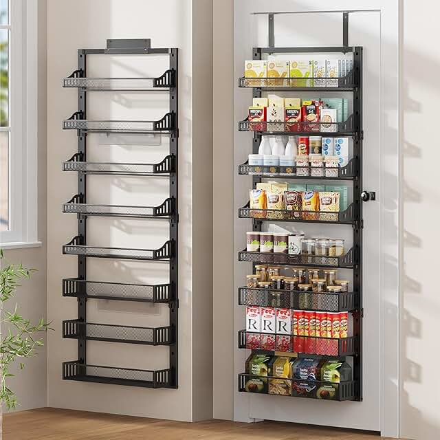 8-Tier Over-the-Door Pantry Organizer