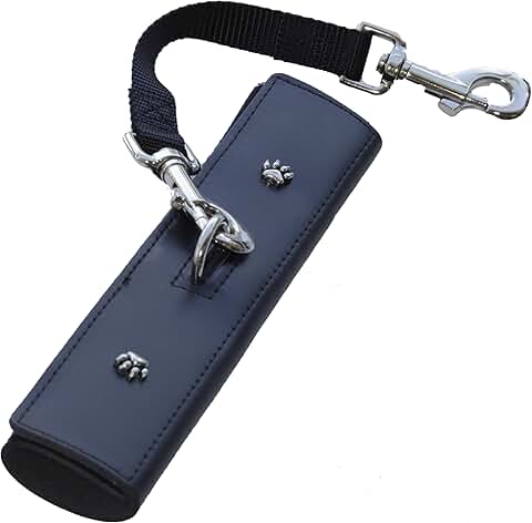 Black PawRider Tether Pet Leash