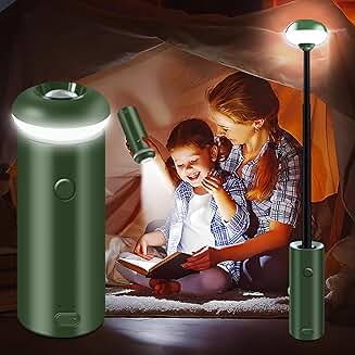 Collapsible Magnetic Camping Lantern with Dimmable Light