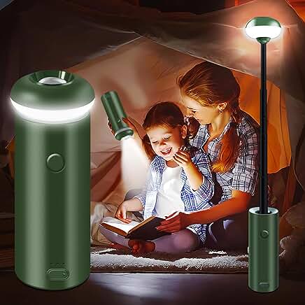 Collapsible Magnetic Camping Lantern with Dimmable Light