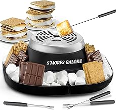 Indoor Electric S'mores Maker with 4 Skewers