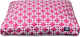 Coral Links Medium Rectangle Pet Bed