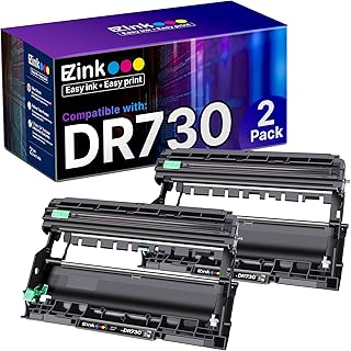Replacement Drum Unit for Brother Printers (2 Pack)