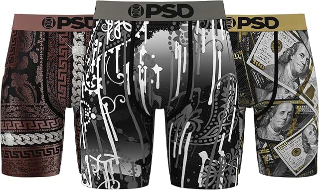 Men's Luster Lux Boxer Briefs, 3-Pack