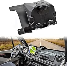 Electronic Device Holder with Storage Tray for Can Am Defender