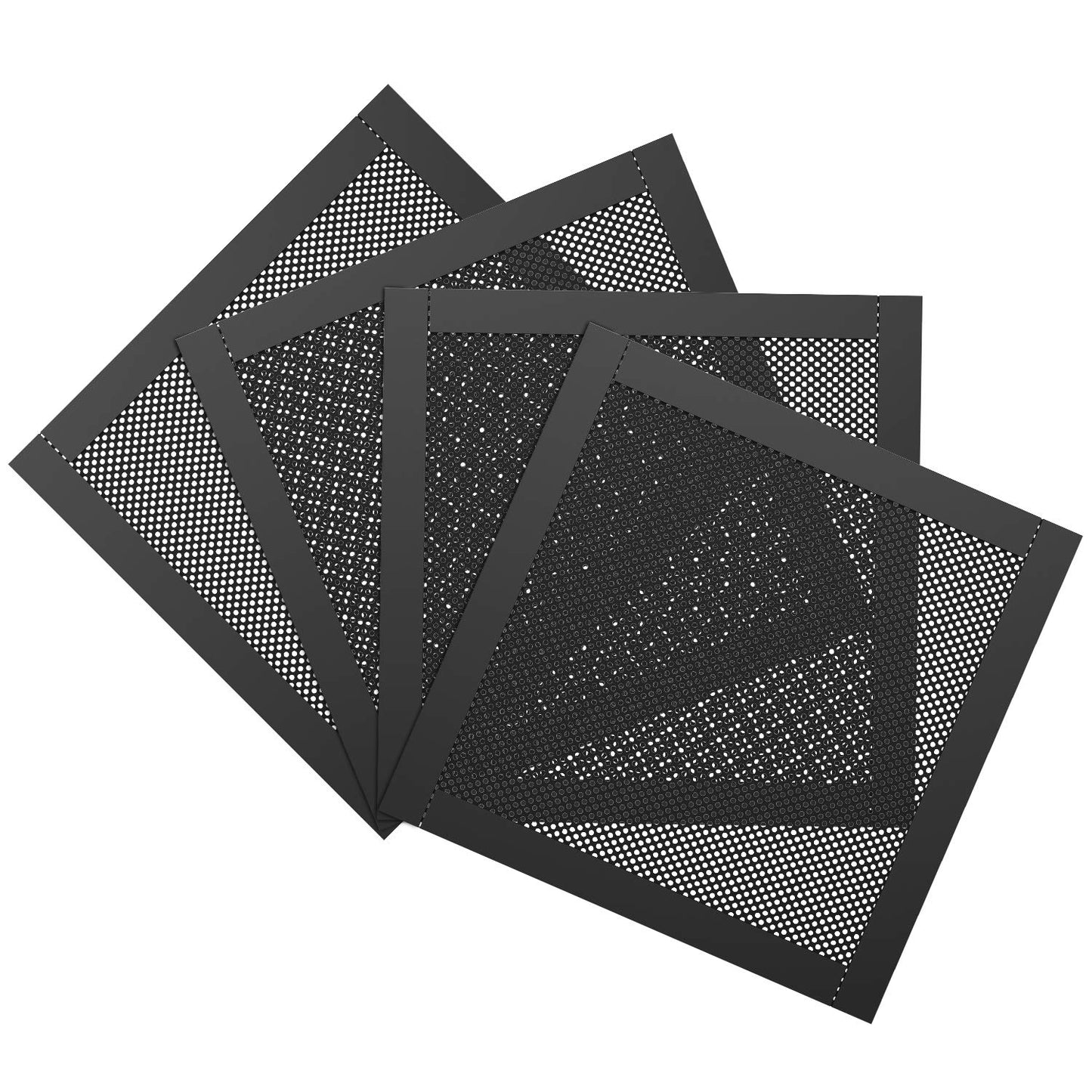 120mm Dust Filter for Computer Cooler Fan, 4 Pack