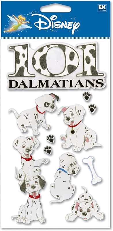 101 Dalmatians dimensional sticker