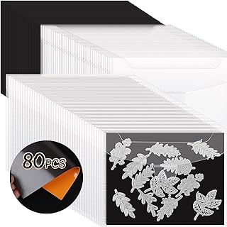 80-Piece Stamp and Die Storage Set with Magnetic Sheets