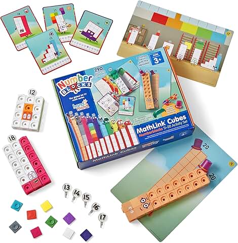 MathLink Cubes Numberblocks 11-20 Activity Set