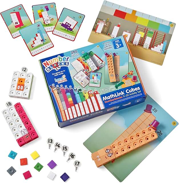 MathLink Cubes Numberblocks 11-20 Activity Set