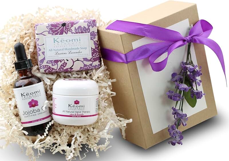 Lavender Organic Handmade Bath and Body Gift Set