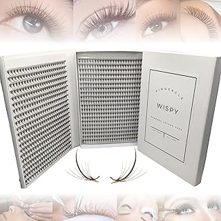 Black and Brown Premade Volume Fans, Mix Sizes, Easy Pick-Up