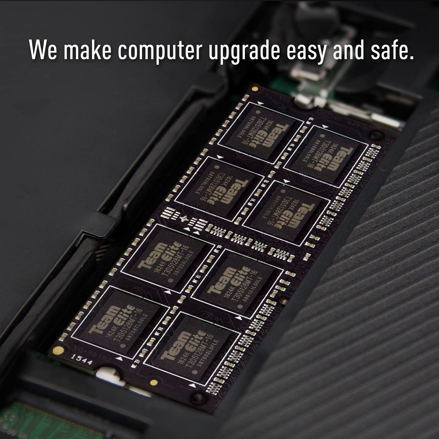 Elite DDR4 32GB Kit (2 x 16GB) 3200MHz PC4-25600 CL22 Unbuffered Non-ECC 1.2V SODIMM 260-Pin Laptop Notebook PC Computer Memory Module Ram Upgrade - TED432G3200C22DC-S01