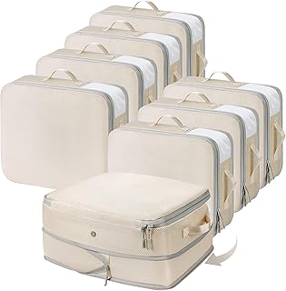 8 Pack Clothes Storage Bags with Handles