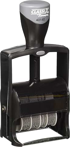 Self-Inking Phrase Date Stamp