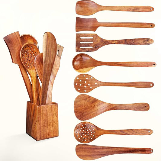 All-in-One Kitchen Utensil Set with Holder