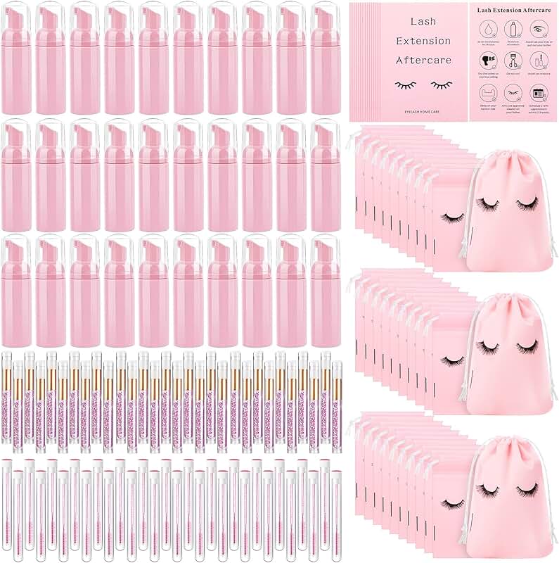 150-Piece Lash Shampoo and Aftercare Kit