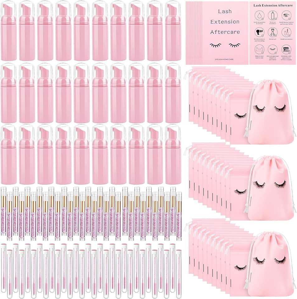 150-Piece Lash Shampoo and Aftercare Kit