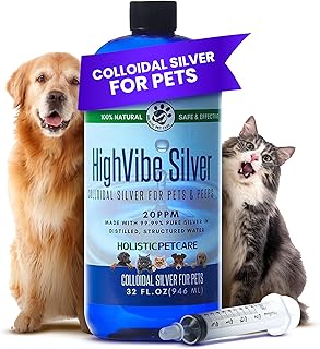 Pet Silver for Wounds, Skin, and Immune Support