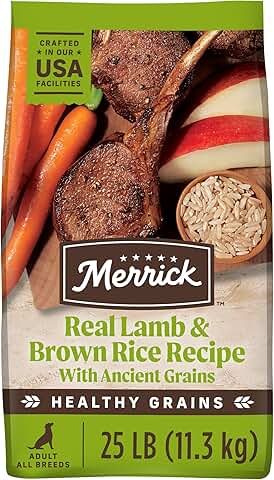 Healthy Grains Dry Dog Food with Lamb and Brown Rice