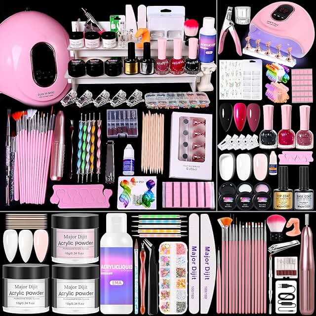 Complete Acrylic Nail Kit for Beginners