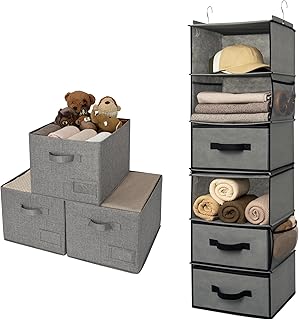 Granny Says Hanging Clothes Organizer and Storage Containers