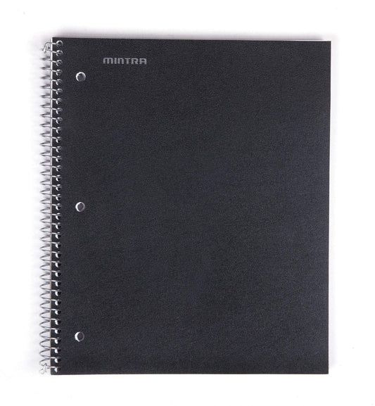 Durable 1-Subject Spiral Notebook, 3 Pack