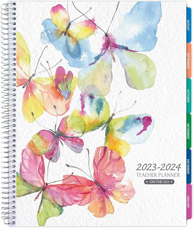 Lite Teacher Lesson Planner Notebook for 2023-2024