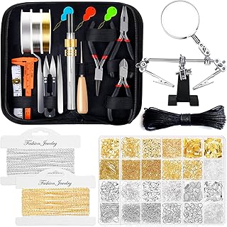 Jewelry Making Supplies Kit with Tools and Charms