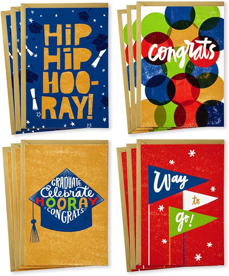 Graduation Card Assortment with Envelopes