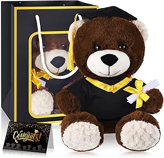 Graduation Teddy Bear with Cap and Gown Gift