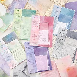 120 Pastel English Character Scrapbooking Paper