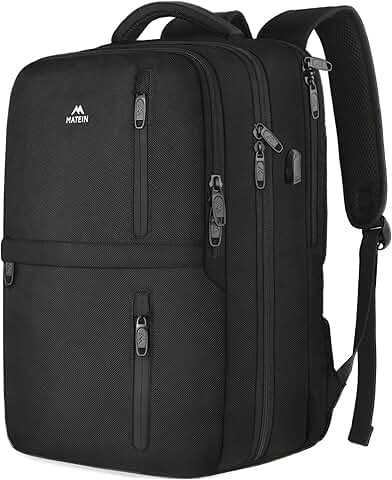 Travel Backpack with USB Port and Laptop Pocket