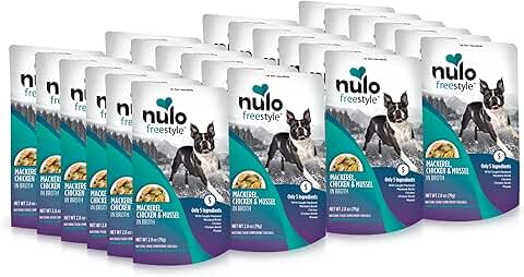 Dog Food Topper with Mackerel, Chicken, and Mussel