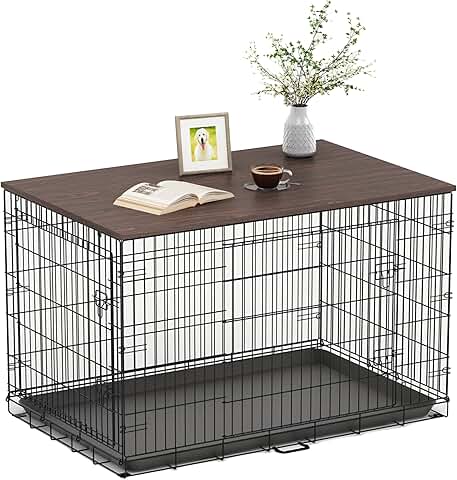 Wood Topper for Dog Crate 24-48 Inch
