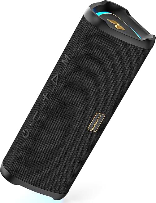 Portable Bluetooth Speaker with 20W Stereo Sound and Waterproof Design