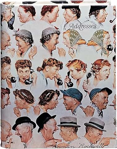 Norman Rockwell Address Book