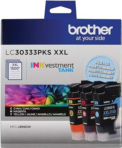 3-Pack High-Yield Color Ink Cartridges