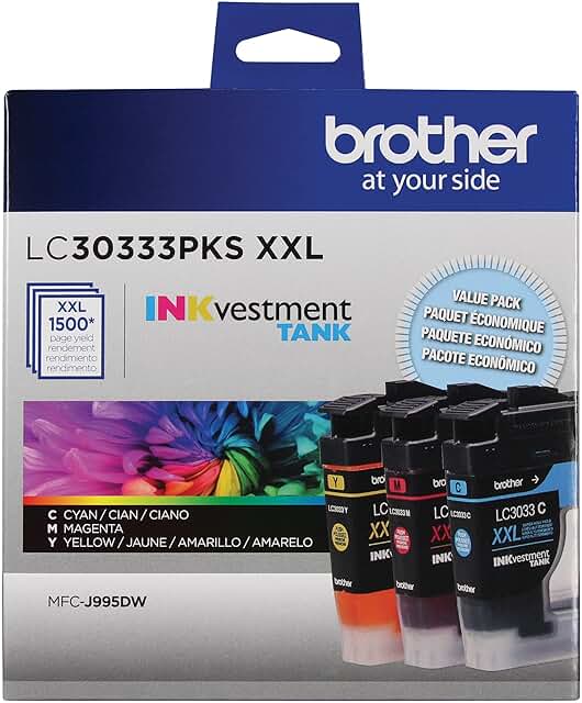 3-Pack High-Yield Color Ink Cartridges