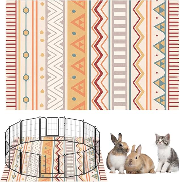 Extra Large Washable Cage Liners for Small Pets