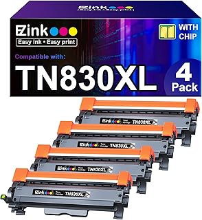 Black toner cartridge replacement for Brother printers
