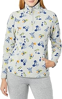 Women's Polar Fleece Quarter-Zip Mock Jackets