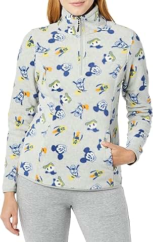 Women's Polar Fleece Quarter-Zip Mock Jackets