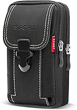 Tactical Cell Phone Holster with 2 Belt Pouches for Men