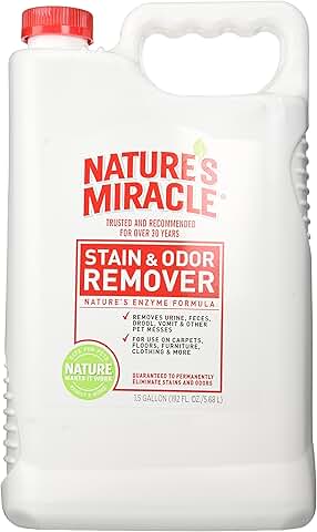 Pet stain and odor remover, 1.5 gallons
